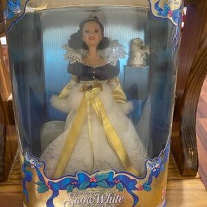 Snow White Collector's Doll with Gold and White Dress